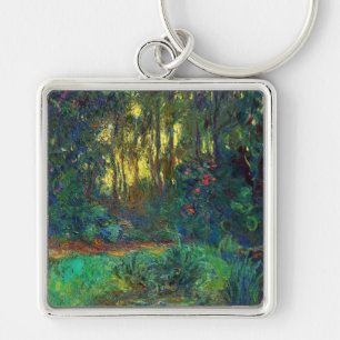 Claude Monet - Hoek van een vijver met waterlelies Sleutelhanger