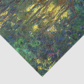 Claude Monet - Hoek van een vijver met waterlelies Tissuepapier (Detail)