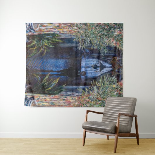 Claude Monet - Hoek van het Apartement Wandkleed (In Situ (horizontaal))