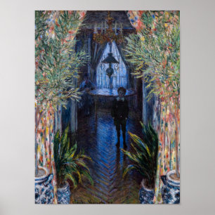 Claude Monet - Hoek van het appartement Poster