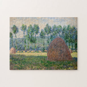 Claude Monet - Hooibergen bij Giverny Legpuzzel