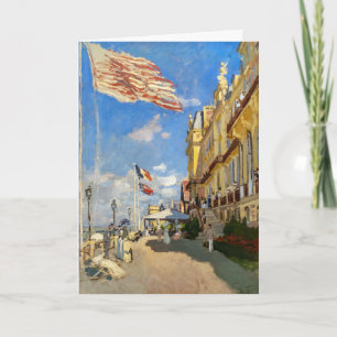 Claude Monet - Hotel des Roches Noires, Trouville Kaart