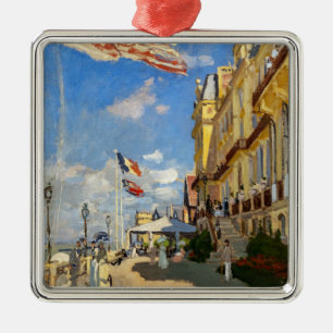 Claude Monet - Hotel des Roches Noires, Trouville Metalen Ornament