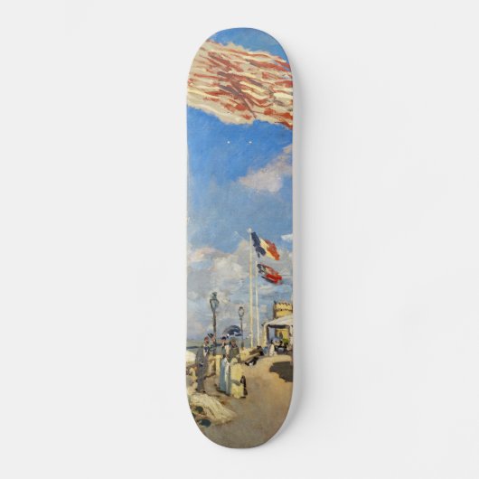 Claude Monet - Hotel des Roches Noires, Trouville Skateboard (Voorkant)