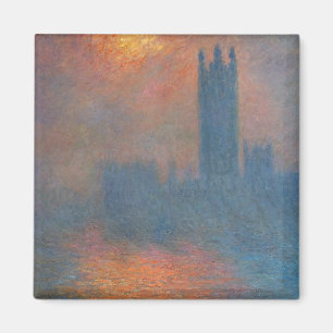 Claude Monet - Houses of Parliament London Magneet