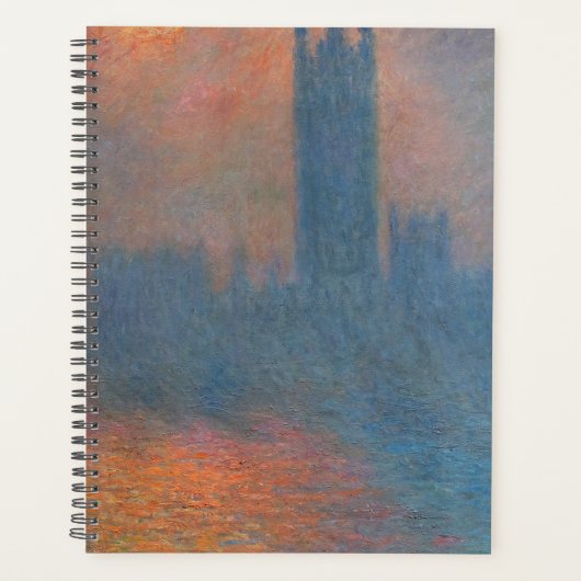Claude Monet - Houses of Parliament London Planner (Voorkant)
