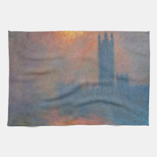 Claude Monet - Houses of Parliament London Theedoek
