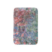 Claude Monet | Huis te Giverny, Roos Badmat (Voorkant Verticaal)