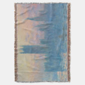 Claude Monet Huizen van het Parlement Zonsondergan Deken (Voorkant Verticaal)