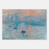 Claude Monet Huizen van het Parlement Zonsondergan Inpakpapier Vel (Voorkant 2)