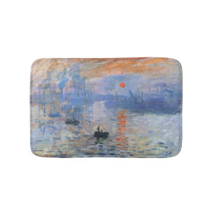 Claude Monet Impressie Zonsopgang 1872 Haven Kunst Badmat