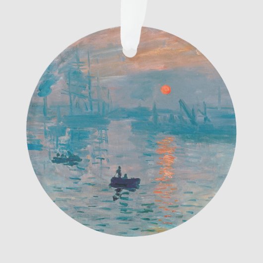 Claude Monet Impressie Zonsopgang Frans Ornament (voorkant)