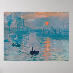 Claude Monet Impressie Zonsopgang Frans Poster