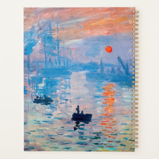 Claude Monet - Impression, lever de soleil (Dos)
