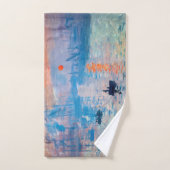 Claude Monet - Impression, lever de soleil (Serviette à main)