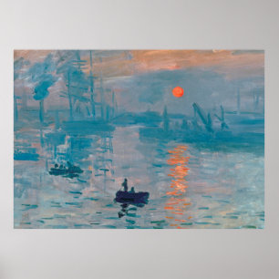 Claude Monet Impression Lever de soleil Français