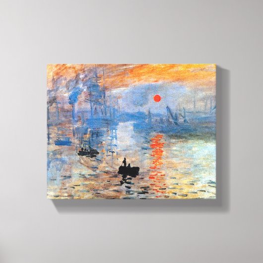 Claude Monet Impression Soleil Levant Affiche (Recto)