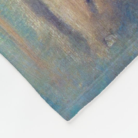 Claude Monet - Impression, Sunrise Fleece Deken (Hoek)