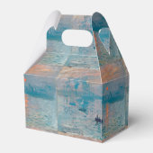 Claude Monet Impression Sunrise Frans Bedankdoosjes (Achterkant)