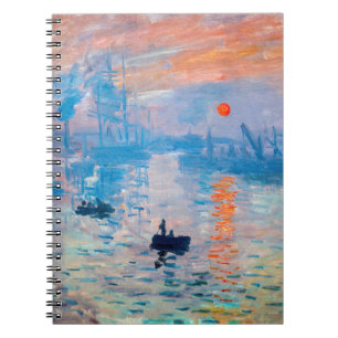 Claude Monet - Impression, Sunrise Notitieboek