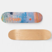 Claude Monet - Impression, Sunrise Skateboard (Horizontaal)