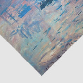 Claude Monet - Impression, Sunrise Tissuepapier (Detail)