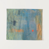 Claude Monet Impression Sunrise Wandkleed (Voorkant (horizontaal))
