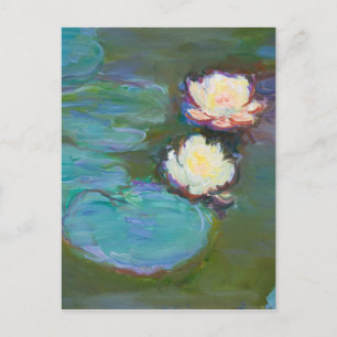 Claude Monet Impressionist Water Lillies Nympheas Briefkaart