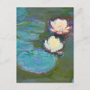 Claude Monet Impressionist Water Lillies Nympheas Feestdagenkaart