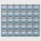 Claude Monet Impressionist Water Lillies Painting Cadeaupapier (Vlak)