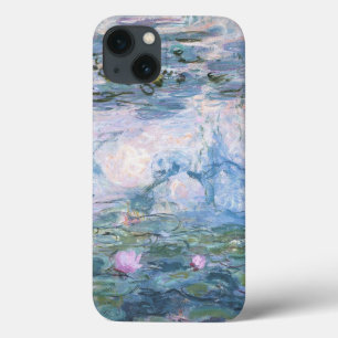 Claude Monet Impressionist Water Lillies Painting iPhone 13 Hoesje