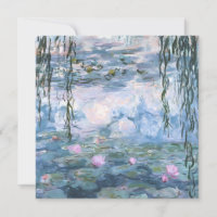 Claude Monet Impressionistische Waterlelies Schild