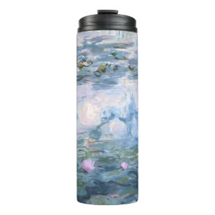 Claude Monet Impressionistische Waterlelies Schild Thermosbeker