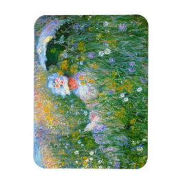 Claude Monet "In the Meadow" Magneet