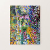 Claude Monet Iris Garden van Giverny Legpuzzel (Verticaal)