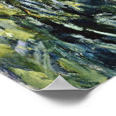 Claude Monet - Iris Mauves Poster (Hoek)