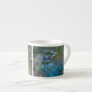 Claude Monet Irises en waterlelies Espresso Kop