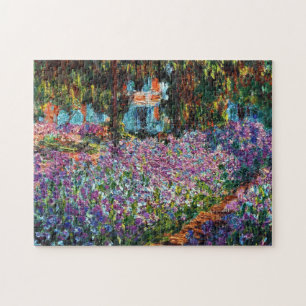 Claude Monet Irises in de tuin van Monet Legpuzzel