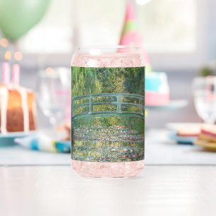 Claude Monet Japanse Brug Waterlelie Kunst Blikvorm Glas