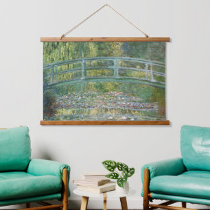 Claude Monet Japanse Brug Waterlelie Kunst Hangend Wandkleed