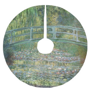 Claude Monet Japanse Brug Waterlelie Kunst Kerstboom Rok