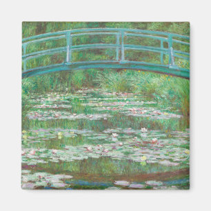 Claude Monet Japanse voetbalbrug. Impressionisme Magneet