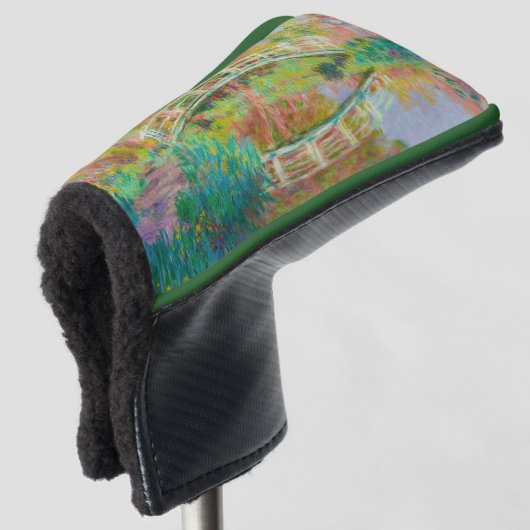 Claude Monet - Japanse voetbrug, Giverny Golfheadcover (3/4 voorkant)