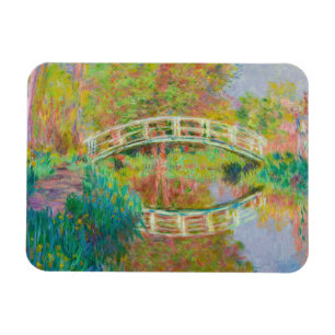 Claude Monet - Japanse voetbrug, Giverny Magneet