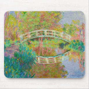 Claude Monet - Japanse voetbrug, Giverny Muismat