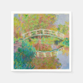 Claude Monet - Japanse voetbrug, Giverny Servet