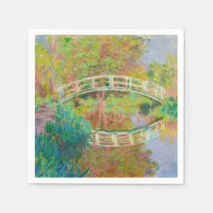 Claude Monet - Japanse voetbrug, Giverny Servet