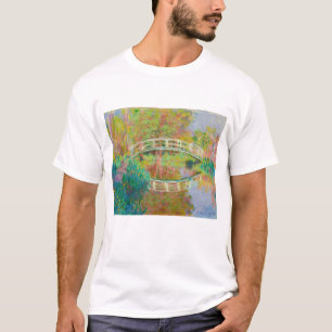 Claude Monet - Japanse voetbrug, Giverny T-shirt