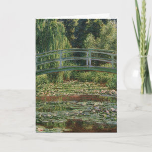 Claude Monet Japanse Voetbrug & Water Lily Pool Kaart