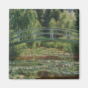 Claude Monet Japanse Voetbrug & Water Lily Pool Magneet